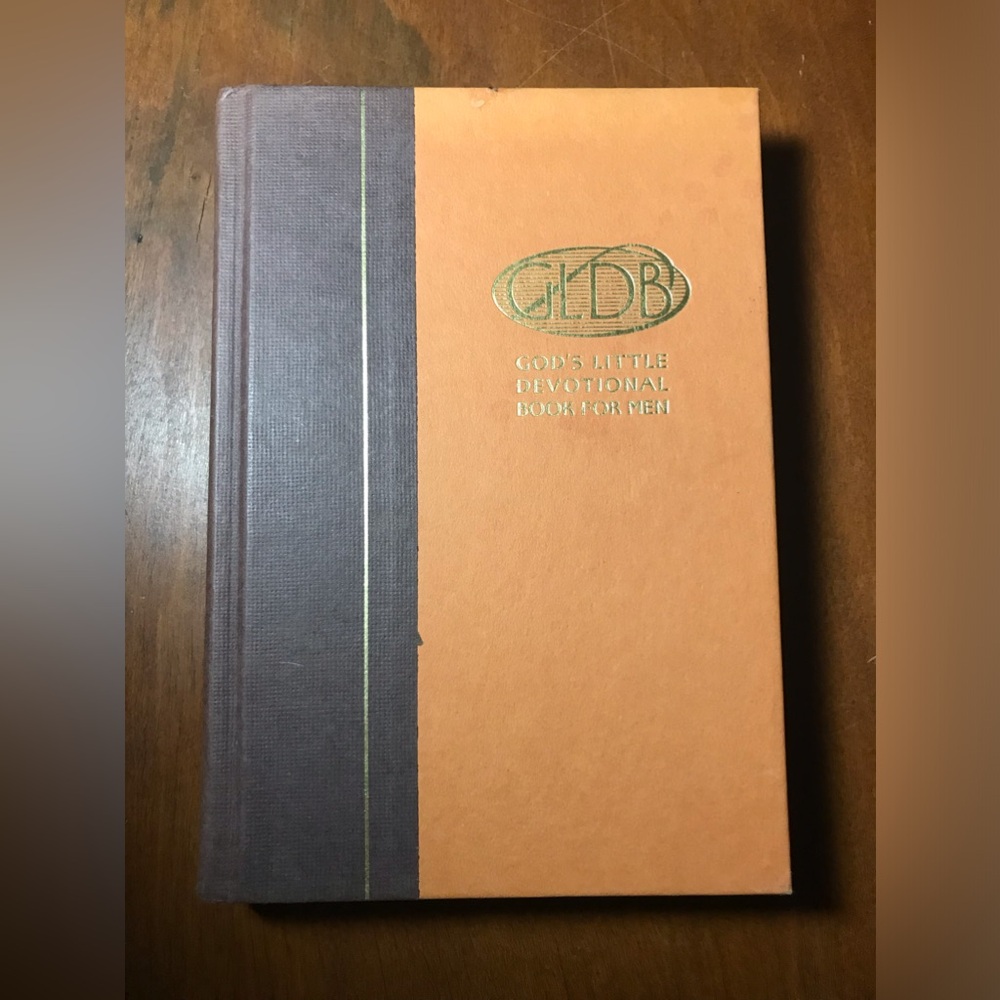 New GLDB God’s Little Devotional Book For Men 2001 No Dust Jacket Inspirational